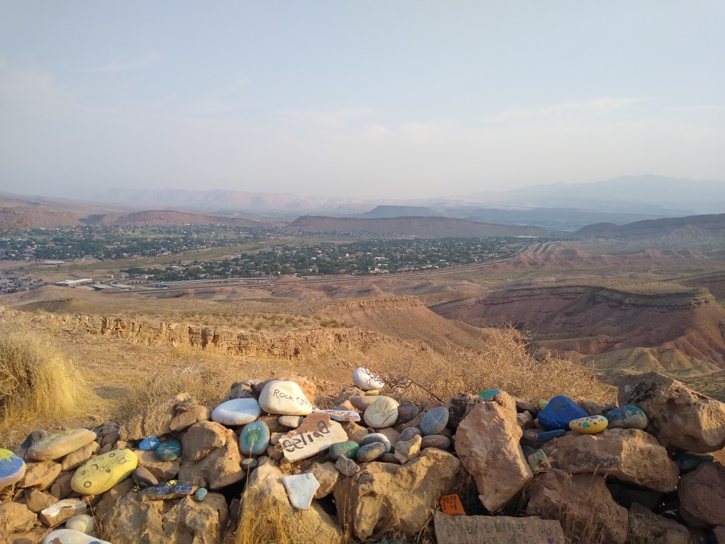 Aspiration Point Trail in St. George, UT