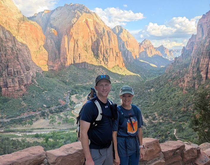 Hiking Zion National Park in Summer